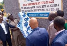 Une unité de transformation de cacao inaugurée près d’Issia