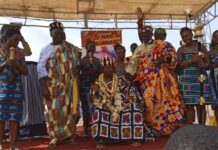 Intronisation du nouveau chef de Totokouassikro